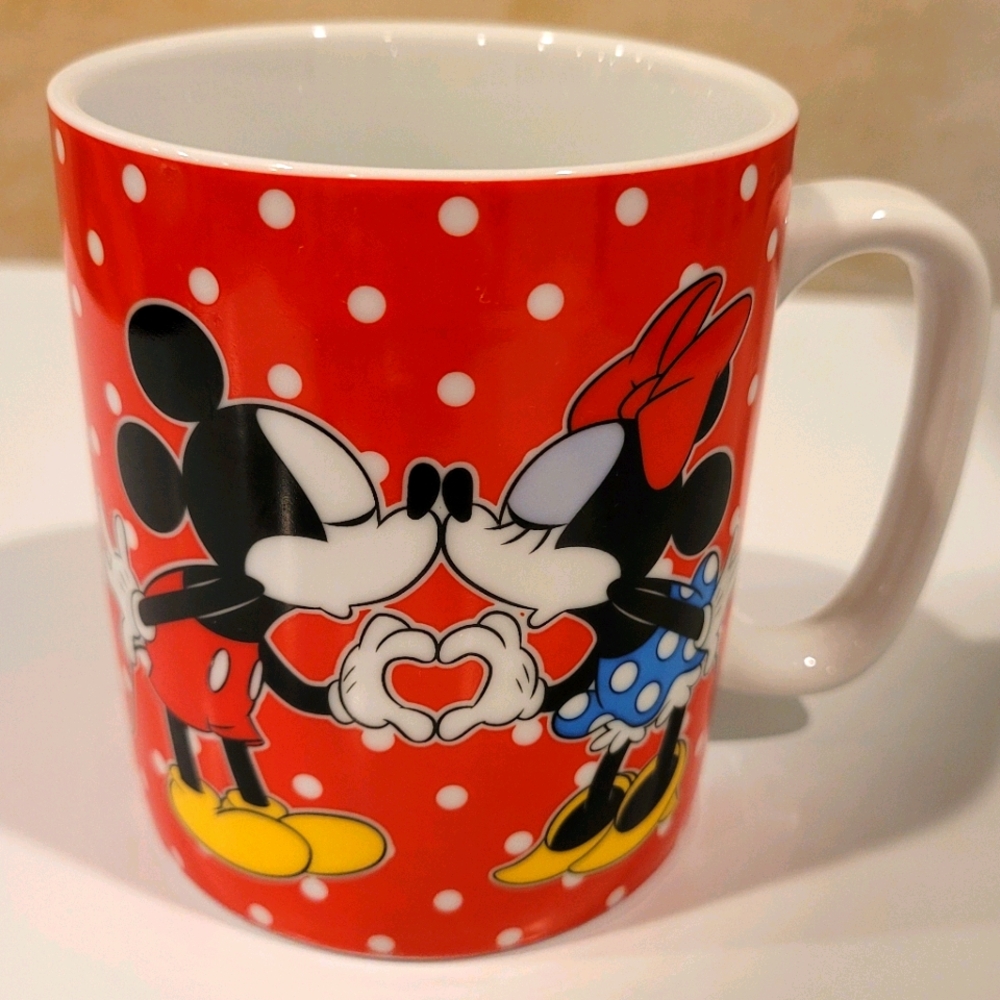 Mickey and Minnie Mouse Disney Mug
